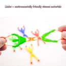 Creative  ? Mini Flexible Vent Gift Sticky Wall Flip Climb Men Somersault