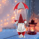 Faceless Gnome Parachutes Home Decor Santa Claus Pendant for Home Door Wall Hook