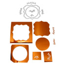 snowvirtuos 7pcs DIY Happy Birthday Metal Cutting Tools Scrapbooki