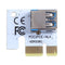 PCI-E 1X to 16x Extender Card Mining Card Adapter Set with 3 Power Ports