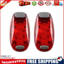 LED Safety Light Warning Flashing Light with 3 Light Modes 2 Pack (Red)