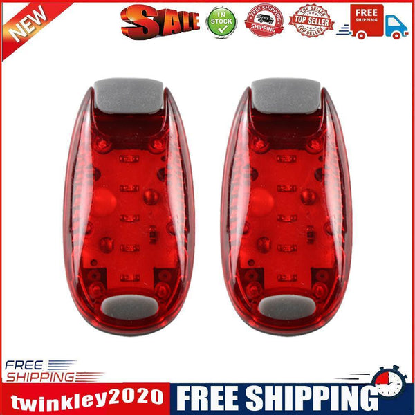 LED Safety Light Warning Flashing Light with 3 Light Modes 2 Pack (Red)