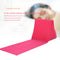 Inflatable Beach Mat Camp Lounger Back Pillow Triangle Cushion (Rose Red) Newly