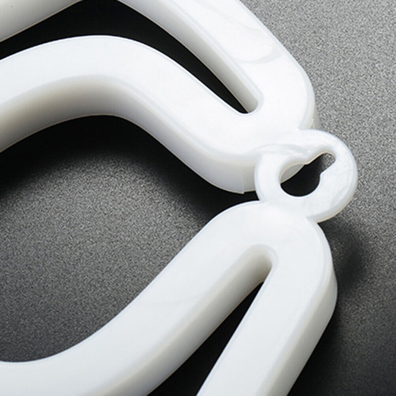 Flash Shaped Neon Lights USB Battery Operated Hanging Night Lamp (Blue) Newly