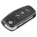 3 Button Remote Flip Key Fob 433MHz 4D63 Chip for Ford Focus Mondeo Fiesta S Max