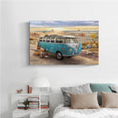 5D DIY Full Drill Diamond Painting Bus Cross Stitch Embroidery Mosaic Craft Set Wall