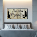 Cat Frameless Picture Oil Paint By Numbers Hand Painted Picture for Living Room