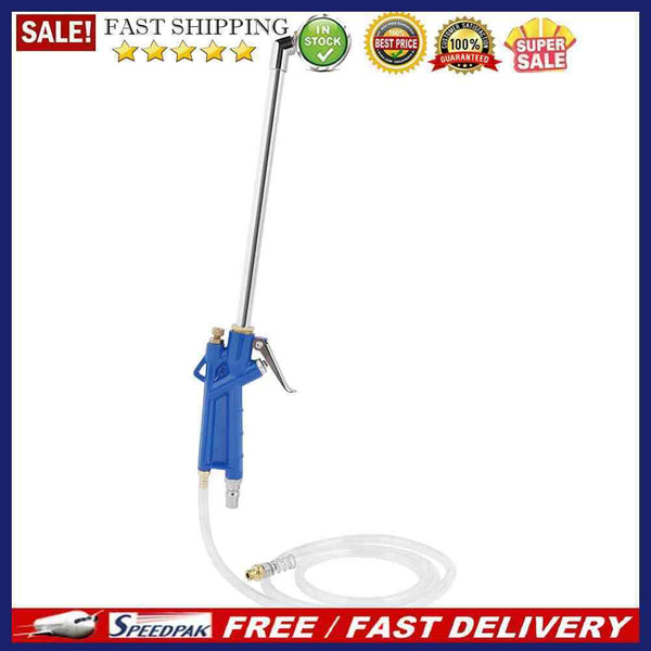 Siphon Air Engine Cleaning Gun Pneumatic Oil Cleaner Degreaser with 3.9ft H