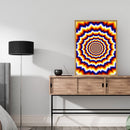 Kaleidoscope Oil Paint By Numbers Kits Canvas Drawing DIY Coloring Picture Craft