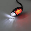 Red+White LED Side Marker Light Clearance Lamp for Truck Trailer Caravan Newly