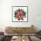 Pink Bow Bell Frameless Picture Oil Paint By Numbers Hand Painted Picture Decor