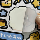 Cartoon Water Cup Stickers Cute Bear Rabbit Refrigerator Drinks Kettle Decals