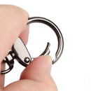Openable Metal Ring Carabiner Clip Metal Buckle Spring Clasps Lobster Clasp