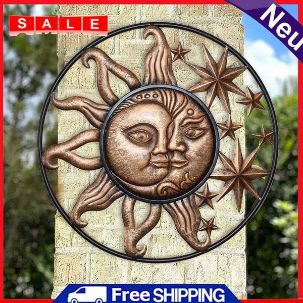 Wrought Iron Metal Wall Art Decoration Home Wall Art Ornaments for Garden Decor