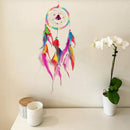 Colorful Bell Feather Dreamcatcher Birthday Gifts Home Hanging Decoration Crafts