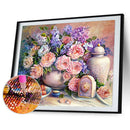 5D DIY Diamond Painting Kits Desktop Flowers Full Square Drill Wall Decor A