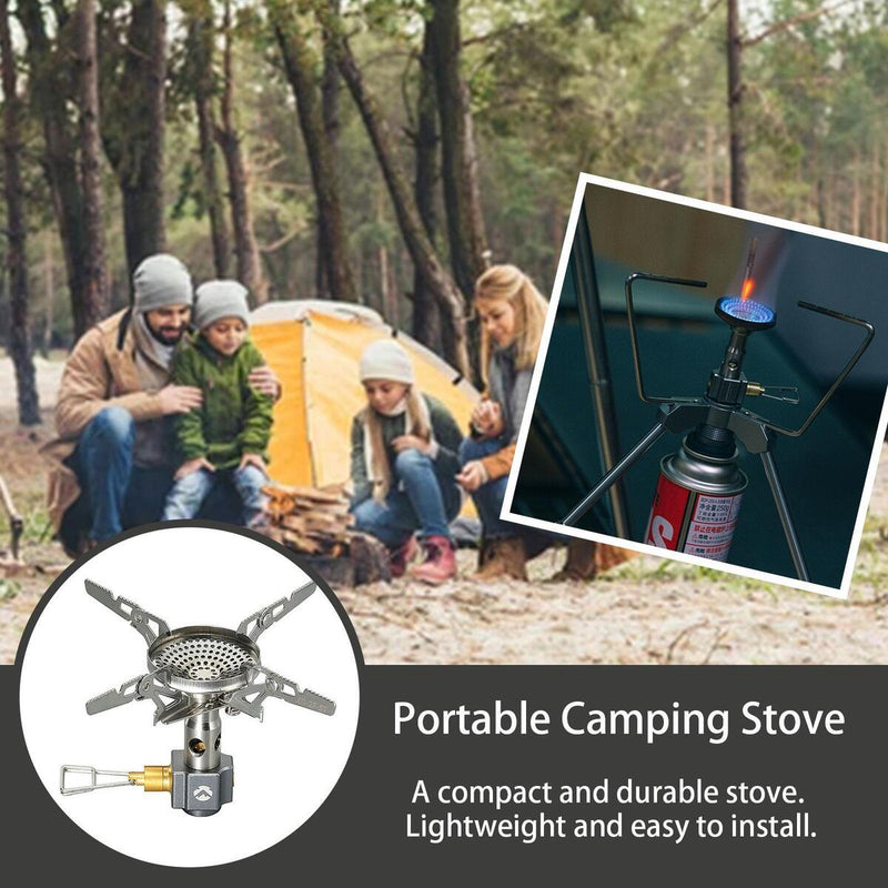 Camping Gas Stove Outdoor Separated Gase Furnace Portable Gas Burner~