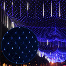 LED Net Fairy Lights Home Wedding Party Christmas Decor (Blue Light EU) Newly