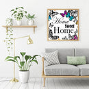 5D DIY Full Drill Diamond Painting Butterfly Home Cross Stitch Mosaic Needl