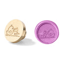 25mm Wax Seal Can Replace Round Copper Head for Stamp Decor (DW14 Chick) Newly