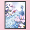 Full Embroidery Stamped Royal Peafowl DIY 11CT Needlework Sets Home Decoration