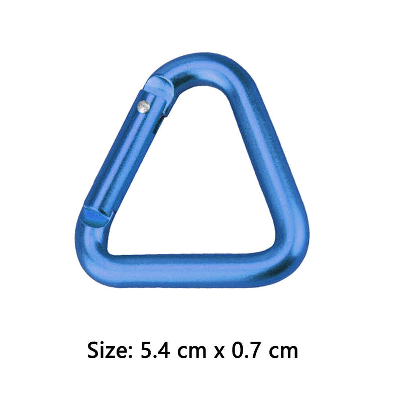 #A 1pc Triangle Carabiner Lightweight Outdoor Aluminum Alloy Mountaineering Buck