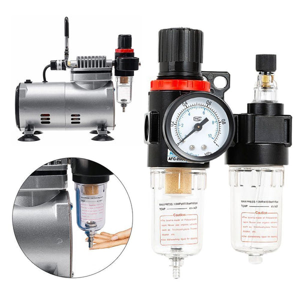 Water Trap Air Pressure Filter Pneumatic Oil Water Separator Filter Regulator