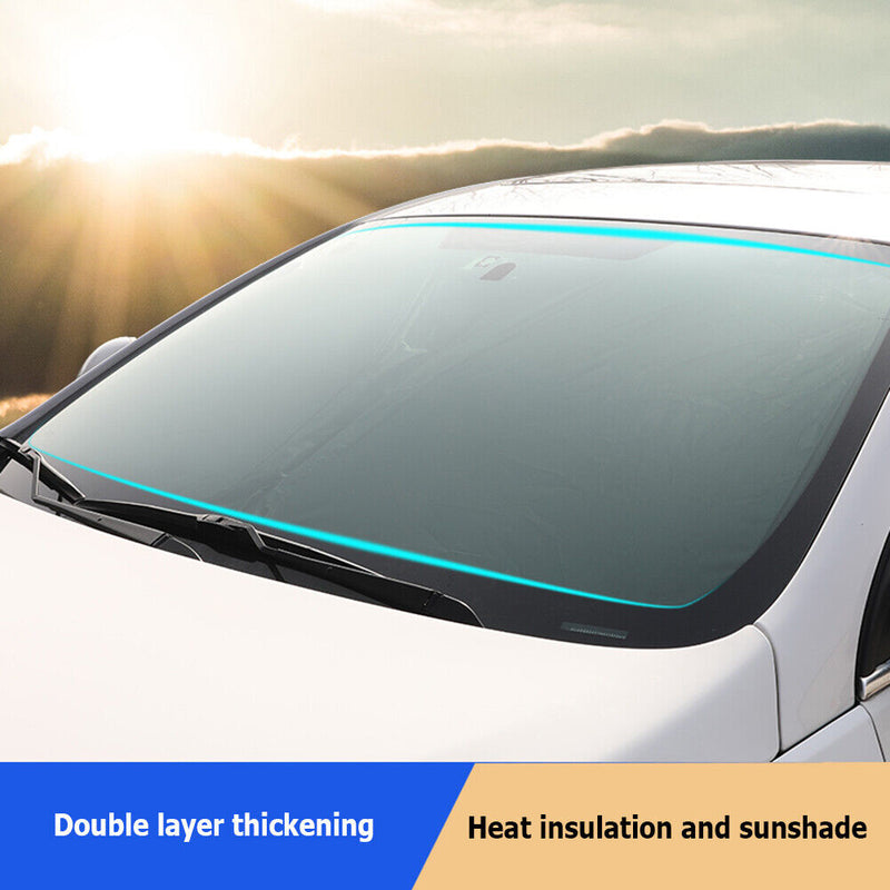 Automobile Sunshade UV Protection Shield Car Front Windscreen Cover (Small)