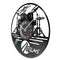Drum Kit Vinyl Records Wall Clocks Wall Hanging Hanging Watch Record Wall Clock