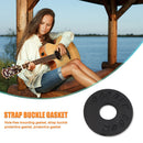 4pcs Rubber Guitar Strap Locks for Acoustic Electric Guitar Bass Accessorie