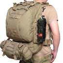 Molle Water Bottle Bag Travel Camping Hiking Kettle Holder Pouch (Black) Newly