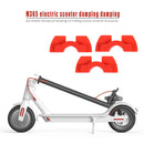 6x Rubber Damping Electric Scooter Vibration Damper for M365 Scooter (Red)