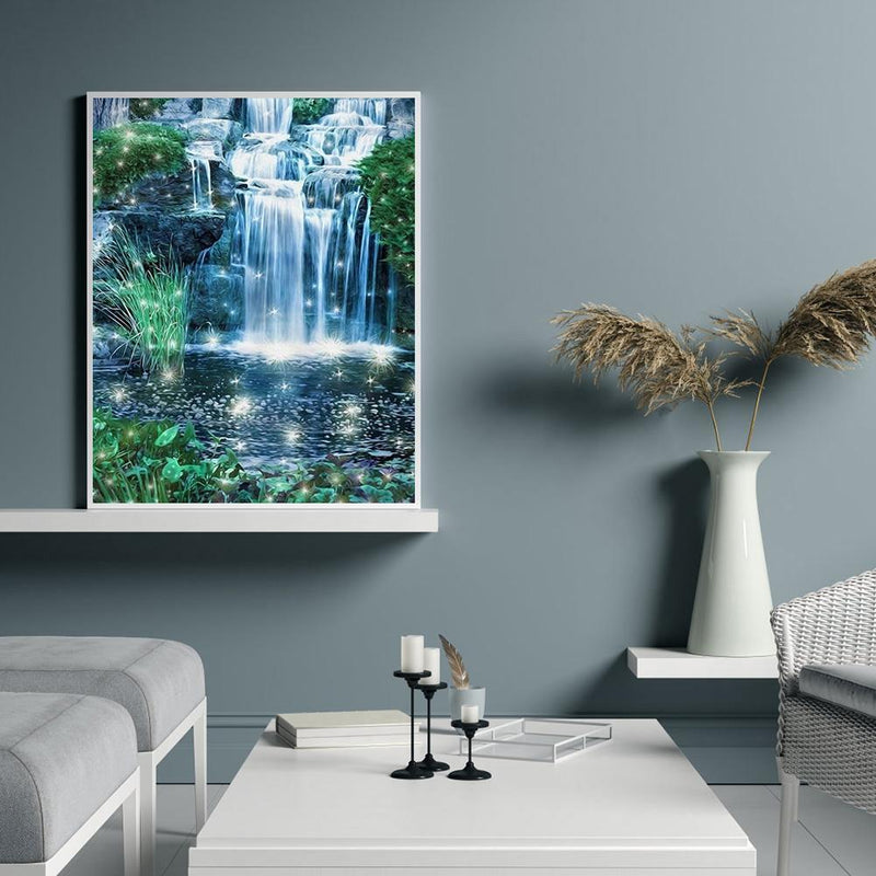 5D DIY Full Drill Diamond Painting Landscape Painting Cross Stitch Kits Decor