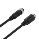 Chansted 4-Pin Aviation Head Video Cable (Male to Female, Waterproof)