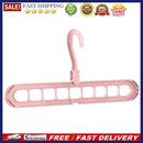 Multi-function Clothes Hanger Rack 360 Rotate Clothing Storage Shelf Organize