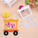 One Set DIY Zoo Metal Cutting Dies Scrapbook Emboss Stencils(MS253)-200959.