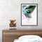 DIY Colouring Wall Pictures Posters Green Plants Hand Painted Oil Paint Painting