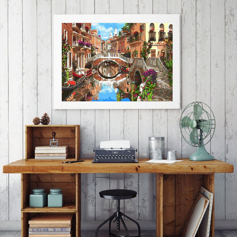 Venice 50x40cm Oil Paint By Numbers Picture DIY Painting M684