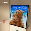 5D Full Drill Diamond Painting Animal Yak Rhinestone Bead Mosaic (B2294) Newly