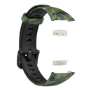 Soft Silicone Wristband Adjustable Bracelet Watchband for Huawei Band (B)