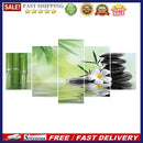 5pcs 5D DIY Full Drill Diamond Painting Bamboo Stone Cross Stitch Embroider