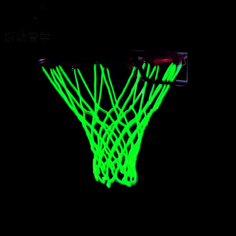 Luminous Standard Basketball Net Glow-in-the-Dark Sports Basketball Hoop Ne