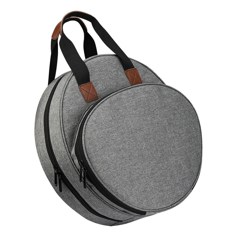 Embroidery Kit Storage Bag Handbag Cross Stitch Yarn Holder Handbag (Grey) Newly