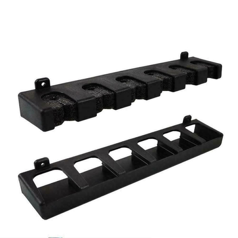 Wall-mounted fishing rod rack bracket storage rack fishing rack plastic Z7N8