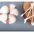 Wooden Nose Ears Cleaning Sticks Ear Swab Cotton Buds Bamboo Cotton Swab
