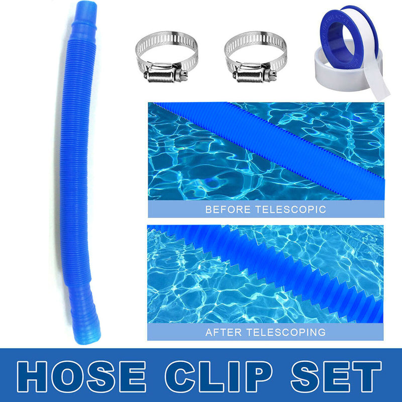 Kinkproof Plastic Material Hose - UV Resistance Water Pipes for Swimming Pool
