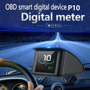 Speedometer Head Up Display Car HUD Head Up Display P10 OBD2 Digital HD Display