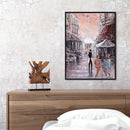 Street Girl Paint By Numbers Kit DIY Frameless Acrylic Picture On Canvas