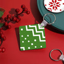 Sublimation Blank Keychain Blank Key chain Key Rings Present MDF Material