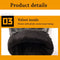 Warm Waterproof Touch Screen Gloves PU Leather Gloves Thicken Fleece Guantes